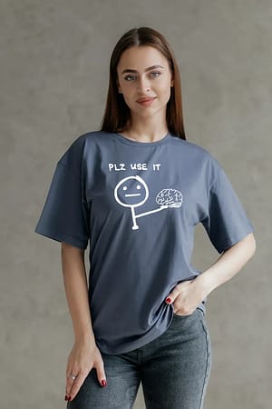 CADILA Women's Loose Fit Half Sleeve Cotton T-Shirt