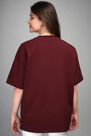 CADILA Women's Loose Fit Half Sleeve Cotton T-Shirt